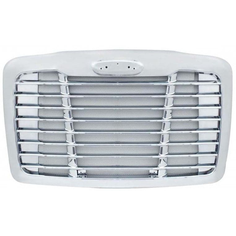FREIGHTLINER CASCADIA 2008-2017 GRILLE CHROME W/ LOGO AND BUG SCREEN image