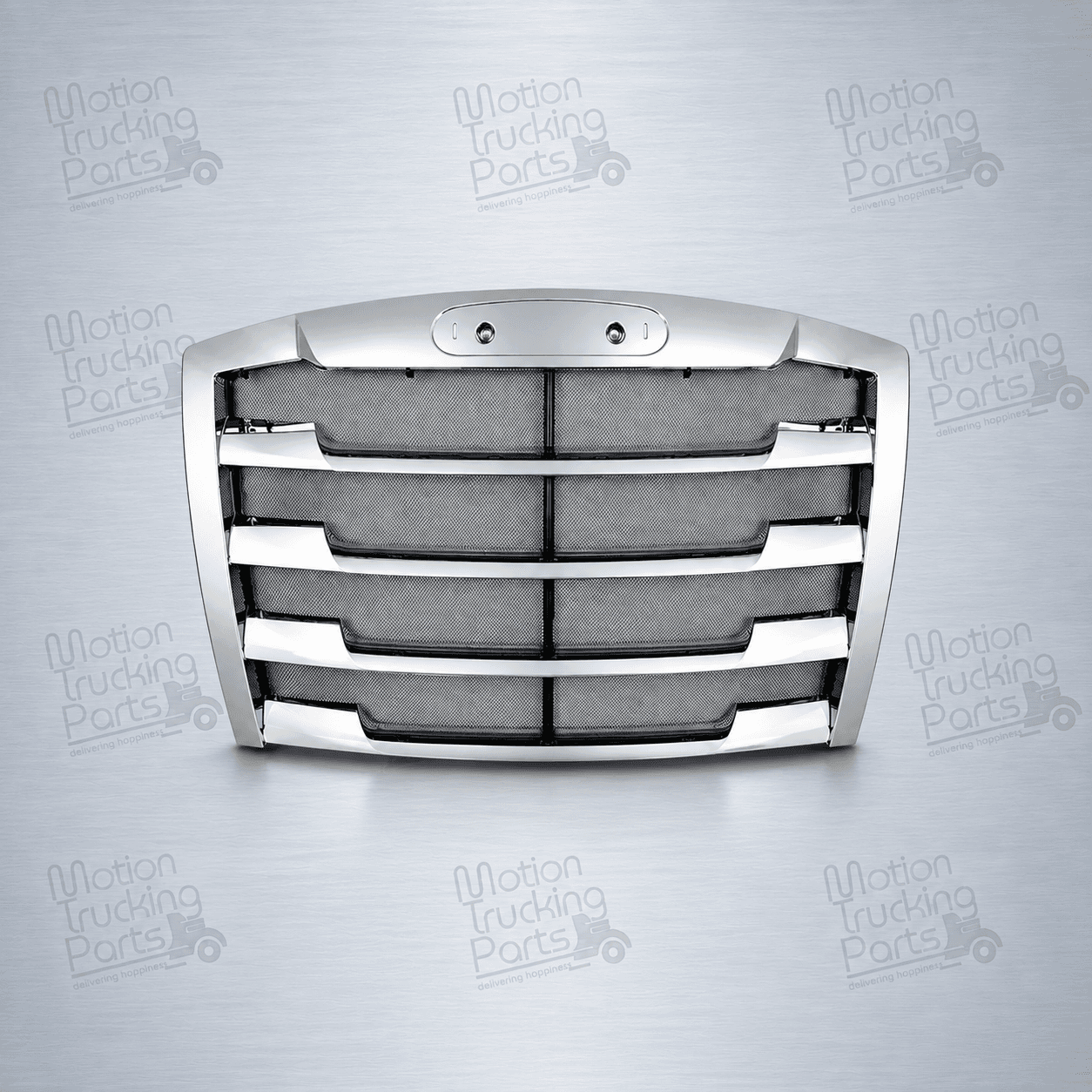 Chrome Grille with Bug Screen for Freightliner Cascadia (2018+) | A17-20832-013 | A17-20832-016 | A17-20832-017 image