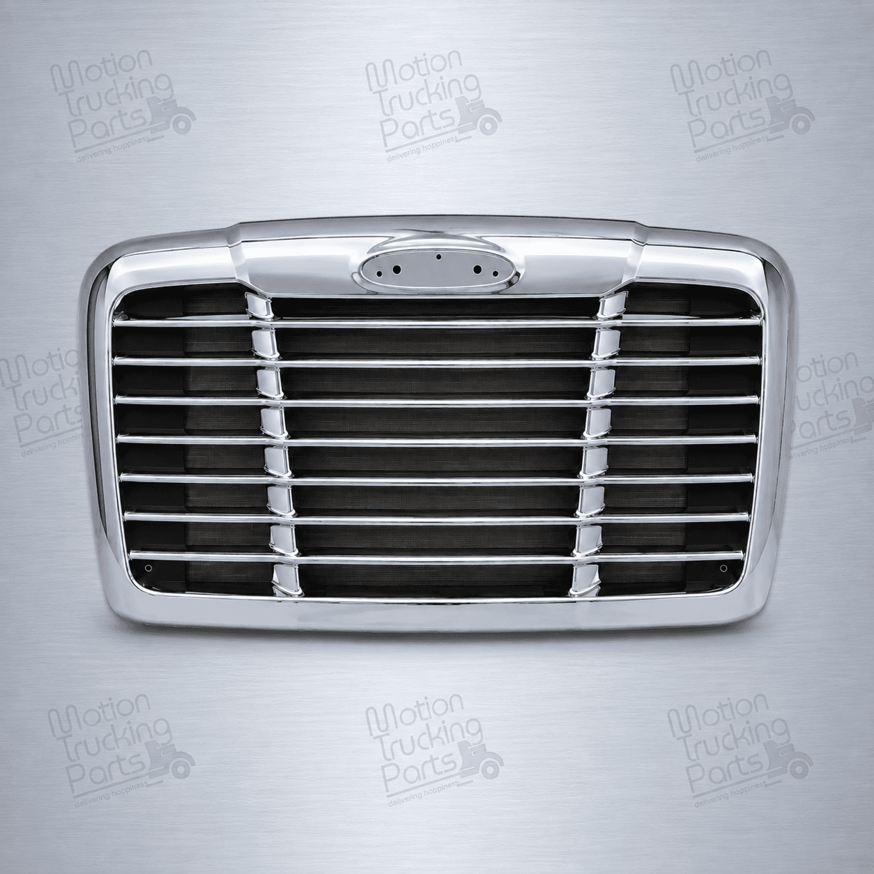 Chrome Grille with Bug Screen for Freightliner Cascadia 2008–2017 | A17-15624-002 | A17-19112-016 image