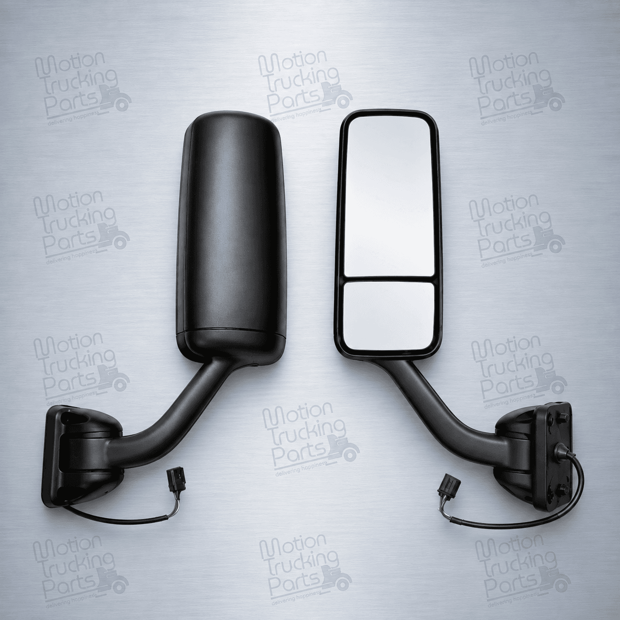 Freightliner Cascadia Door Mirror Black Passenger Side | 2018+ | OE Replacement | Replaces OEM A22-78606-001 | A22-78606-005 image