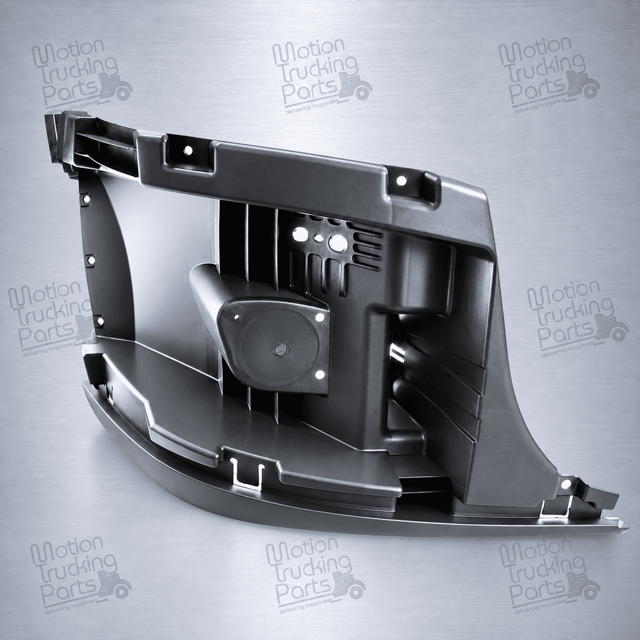 Freightliner Cascadia PASSENGER Side INNER Bumper Corner Without Fog Light Hole | 2008–2017 | OE Replacement | Replaces Z21-28619-001 image