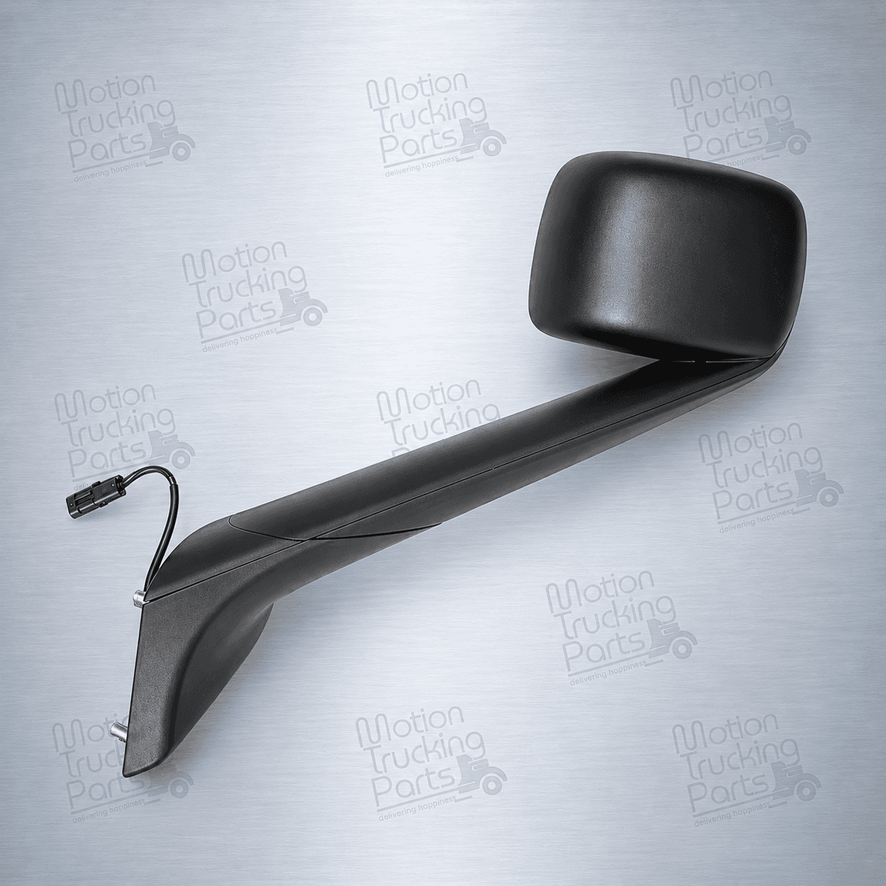 Freightliner Cascadia Hood Mirror Black Passenger Side | 2018+ | OE Replacement | Replaces OEM A22-73566-001 | A22-77791-009 image
