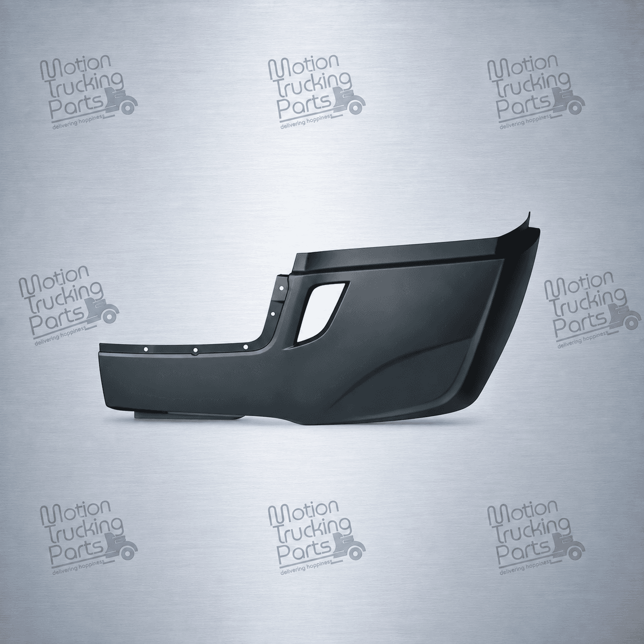 Freightliner Cascadia Outer Bumper Corner Driver Side without Fog Lamp Hole | 2018+ | OE Replacement | Replaces OEM 21-29100-008 image