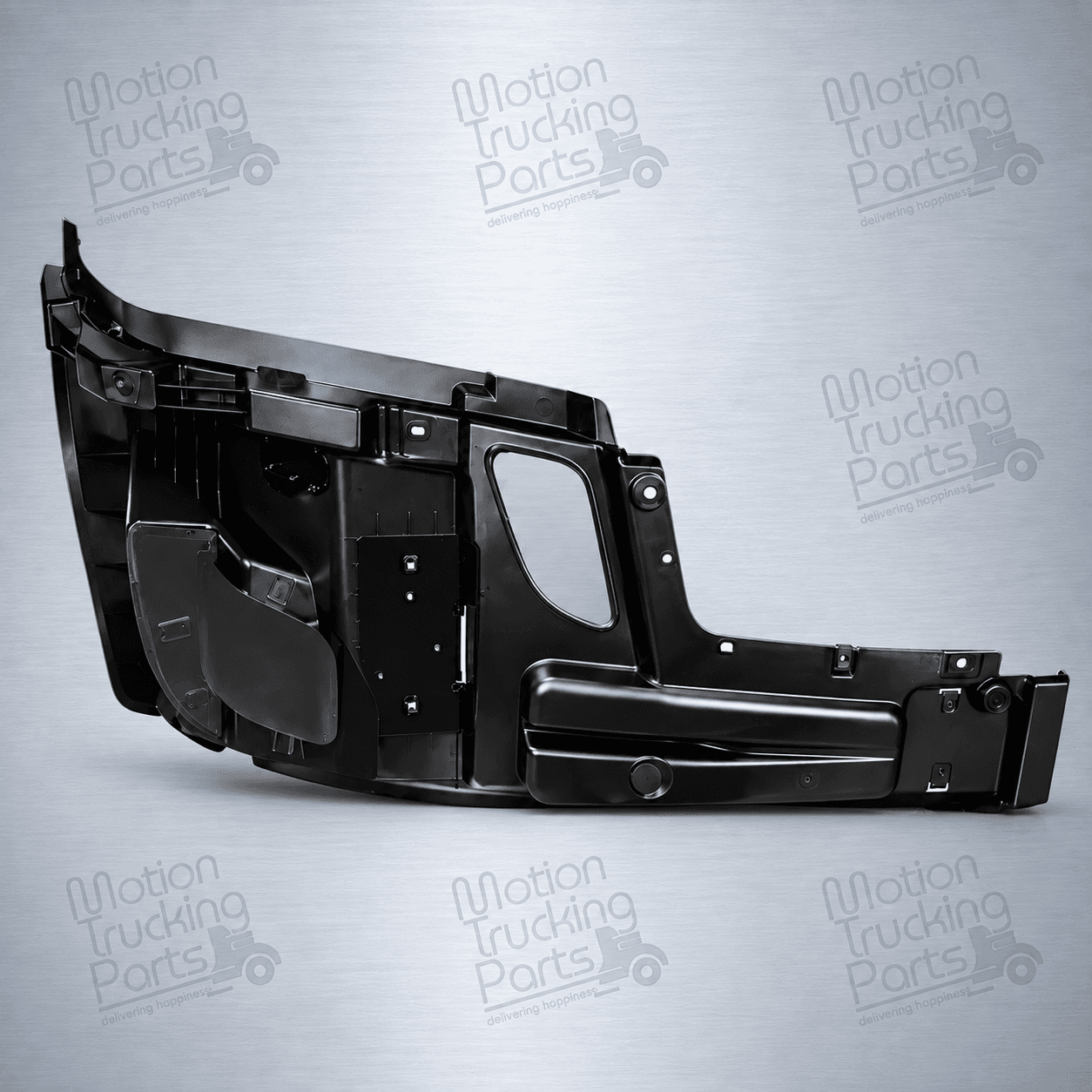 Freightliner Cascadia Inner Bumper Corner Passenger Side without Fog Lamp Hole | 2018+ | OE Replacement | Replaces OEM 21-28981-001 image
