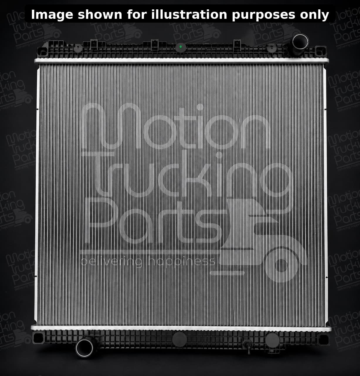 Radiator Assembly for 2017+ Freightliner Cascadia 116/126 Models (Replacement for TXE1003850) image